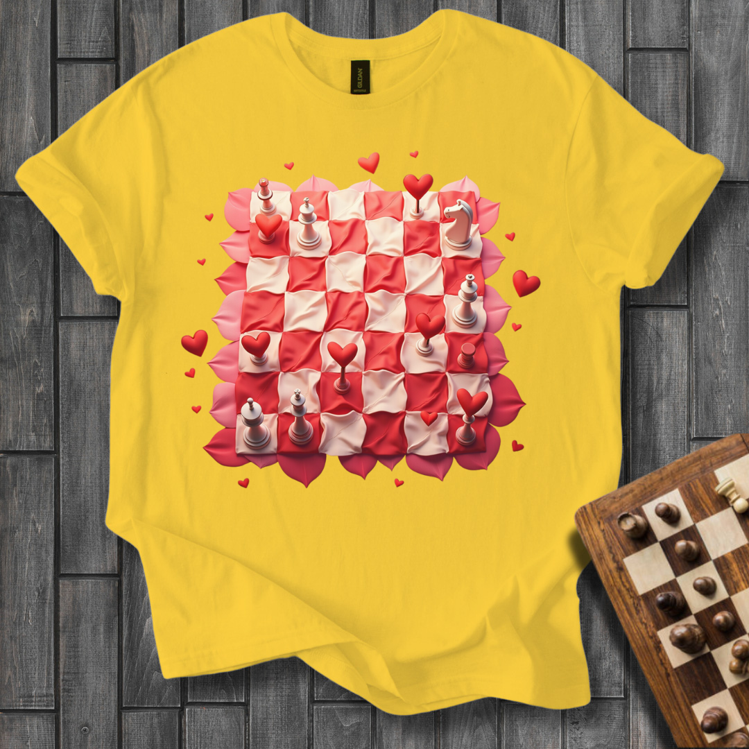 Love Board Chess T-Shirt
