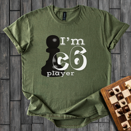 c6 Player Chess T-Shirt