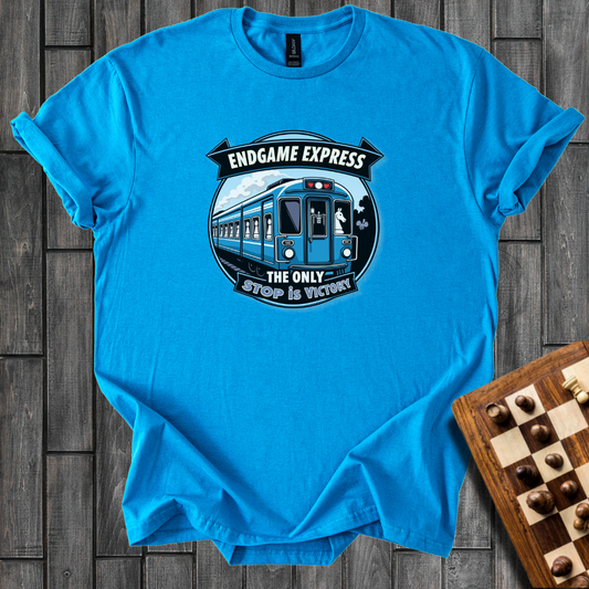 Victory Train Chess T-Shirt