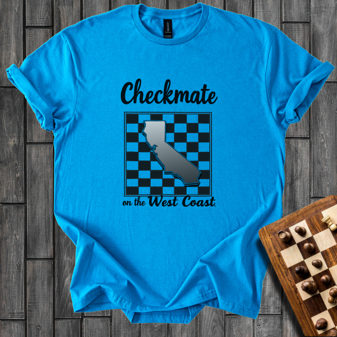 Checkmate on The West Coast Chess T-Shirt