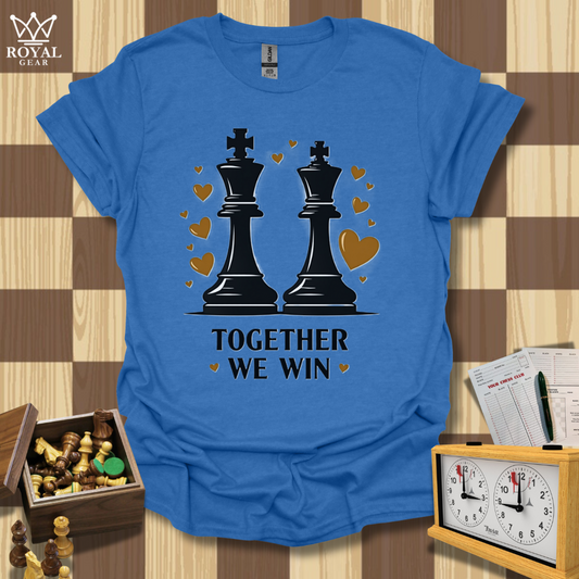 Together We Win Chess T-Shirt