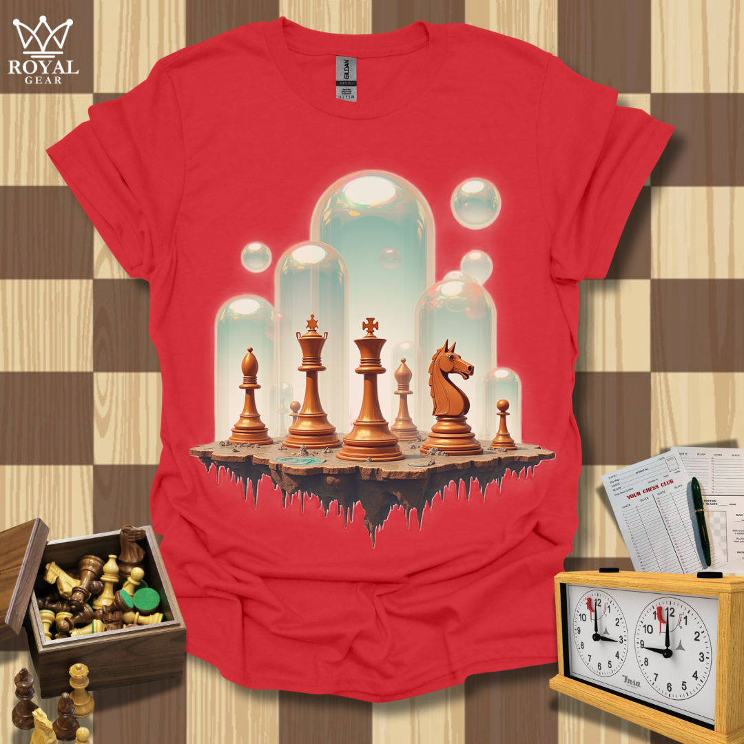 Retro Futurism Chess T-Shirt