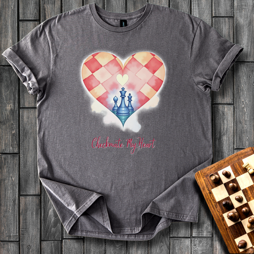 Checkmate My Heart Chess T-Shirt