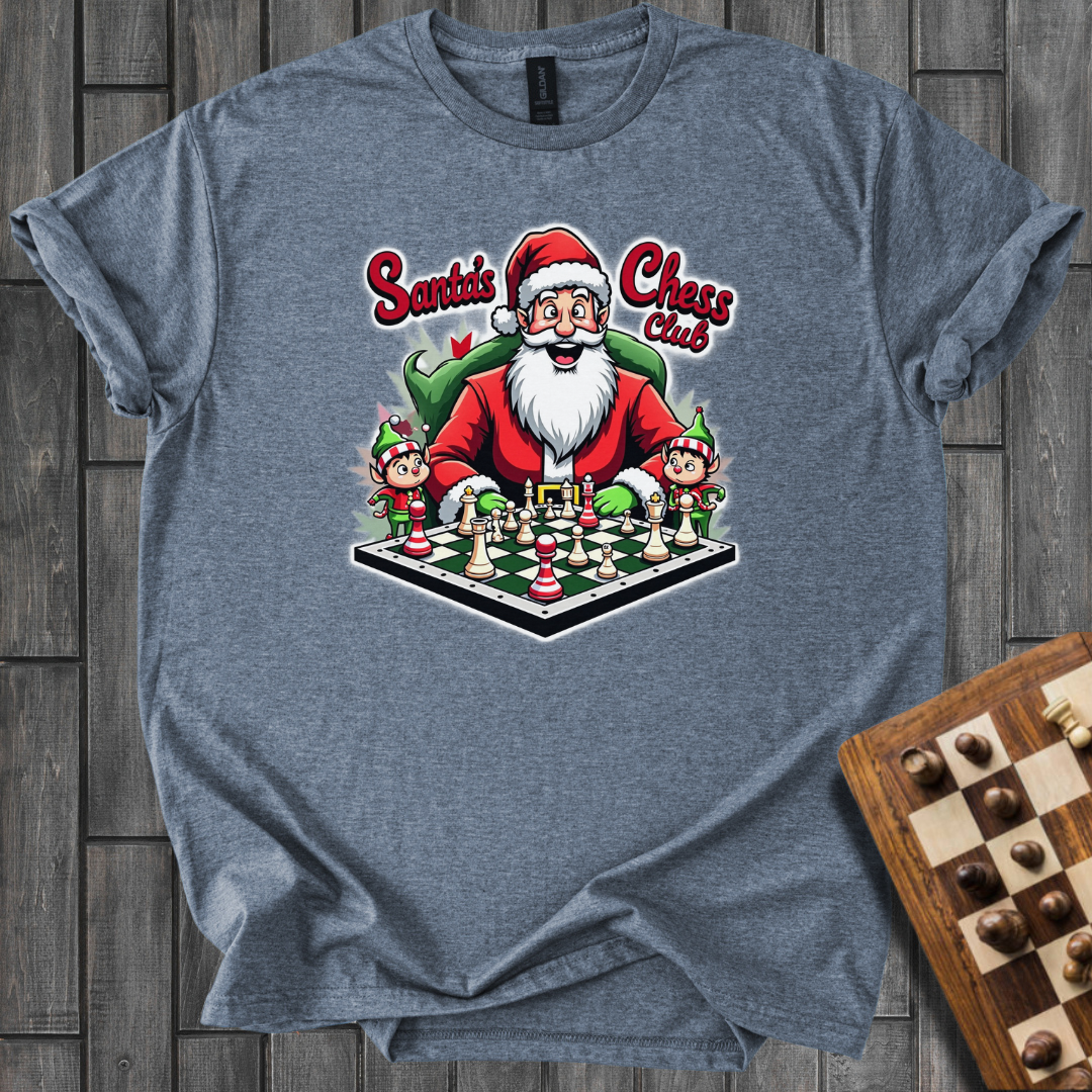 Santa Strategists Chess T-Shirt