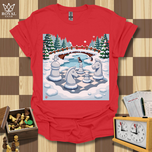 Winter Wonderland Chess T-Shirt