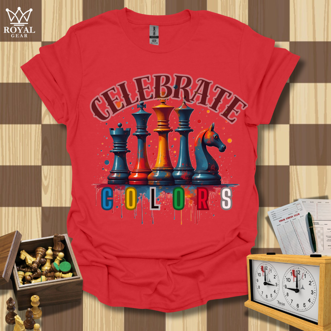 Futuristic Royalty Chess T-Shirt