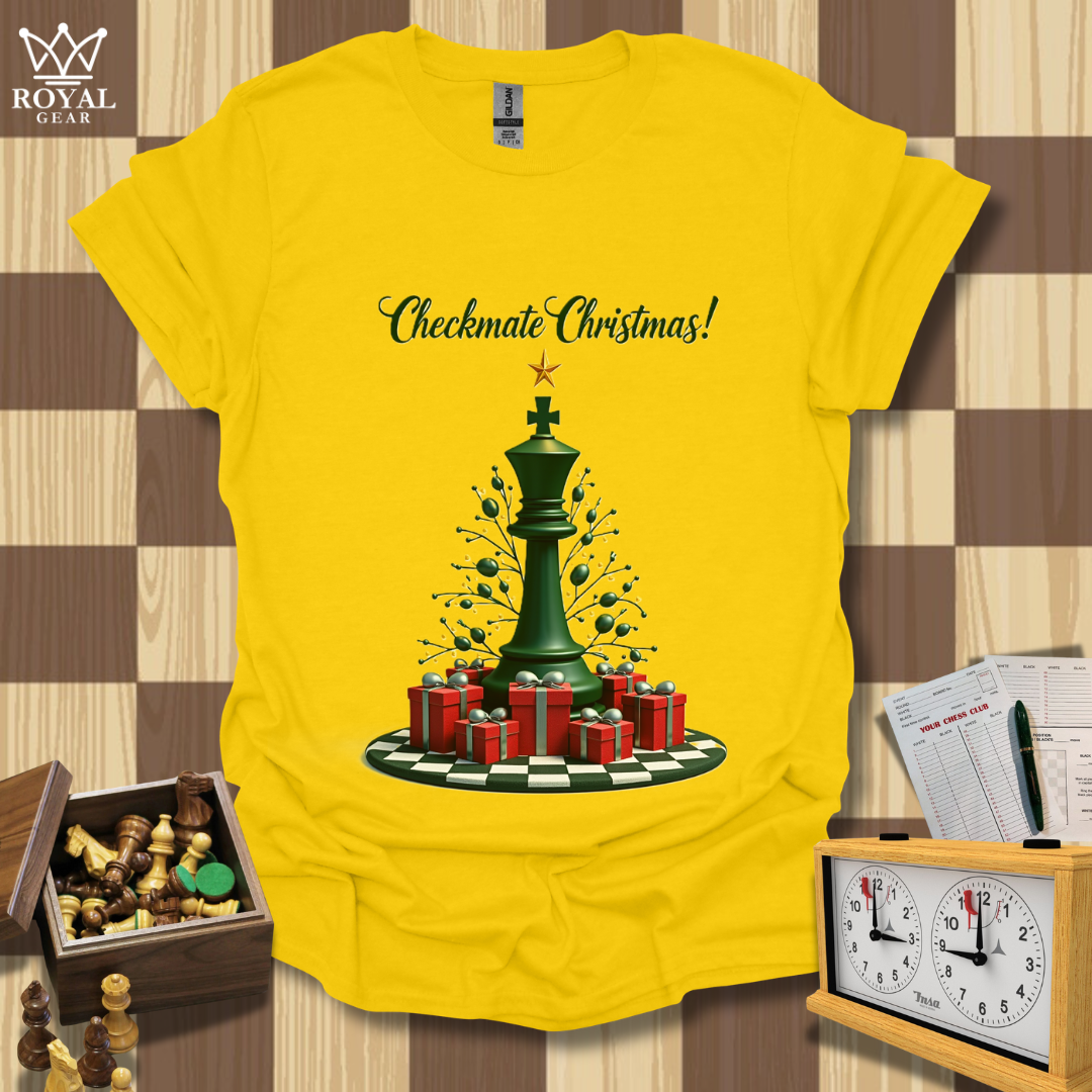 Chessmas Elegance Chess T-Shirt