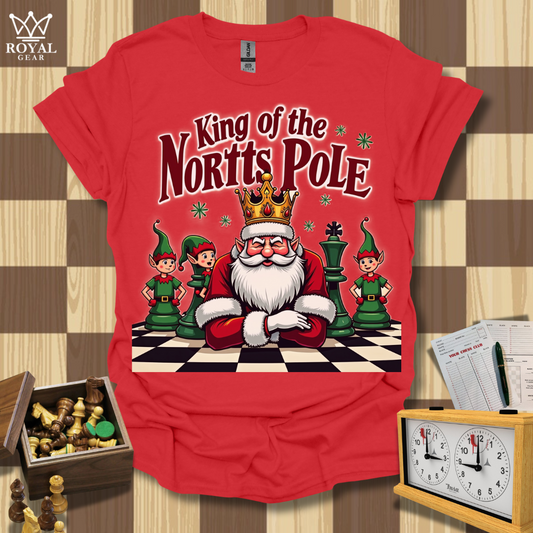 King of the Arctic Throne Chess T-Shirt