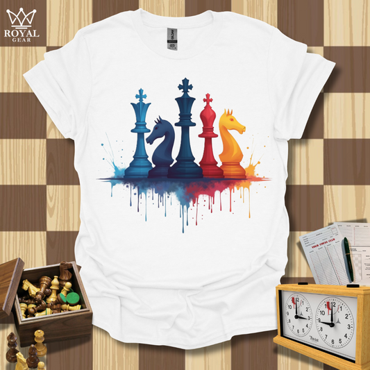 Multicolored Chess T-Shirt