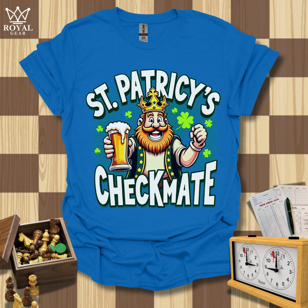 St. Patrick's Checkmate Chess T-Shirt