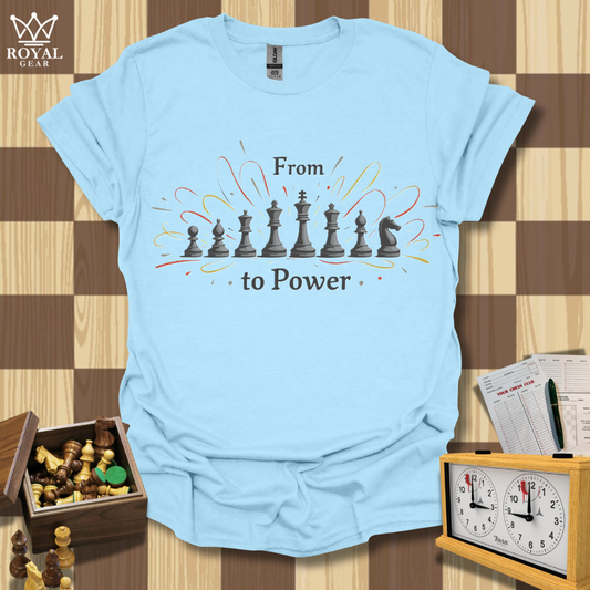 Power in Motion Chess T-Shirt