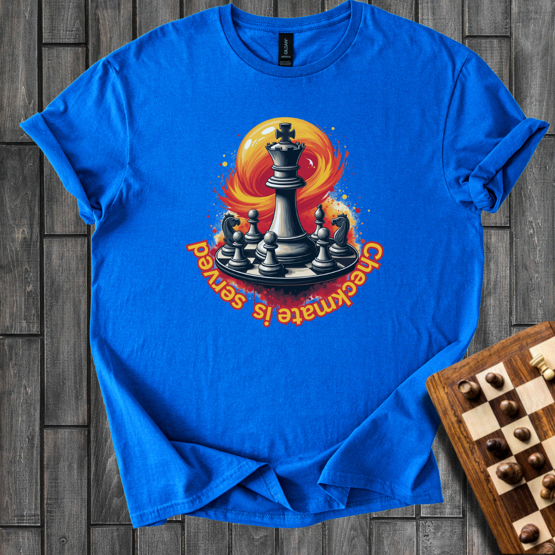 Checkmate is Served Chess T-Shirt