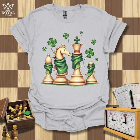 St. Patrick's Day Chess Pieces T-Shirt