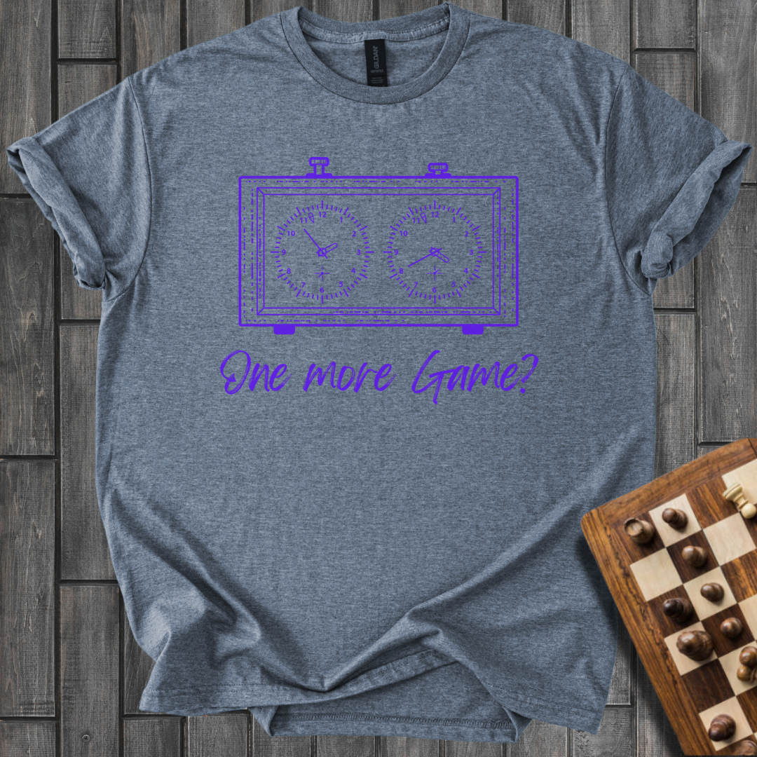 One More Game Chess T-Shirt