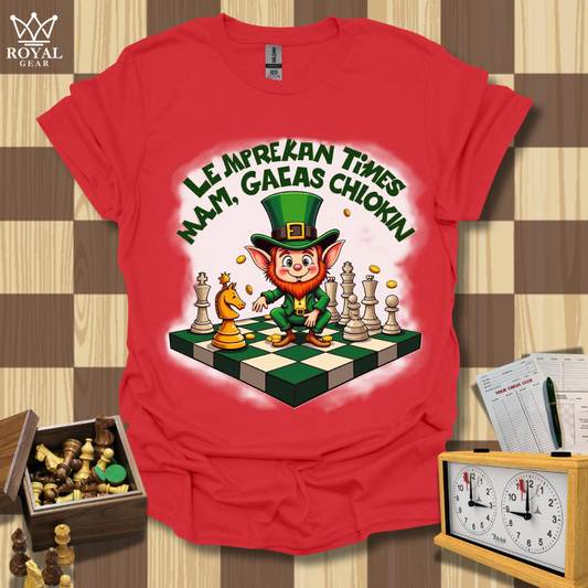 St. Patrick’s Day Leprechaun Chess T-Shirt