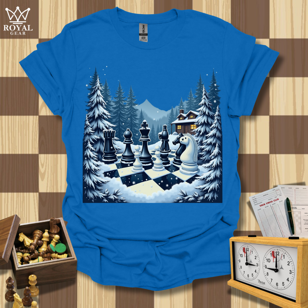 Winter Strategy Chess T-Shirt