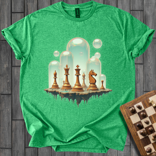 Retro Futurism Chess T-Shirt