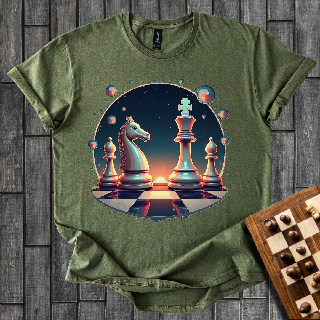 Nightfall Knights Chess T-Shirt