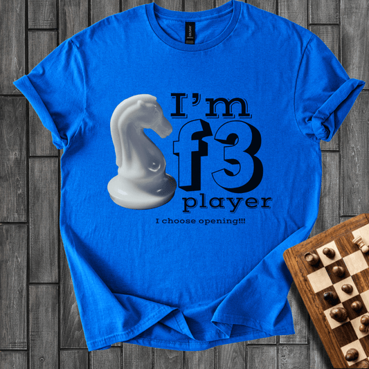 Nf3 Player Chess T-Shirt