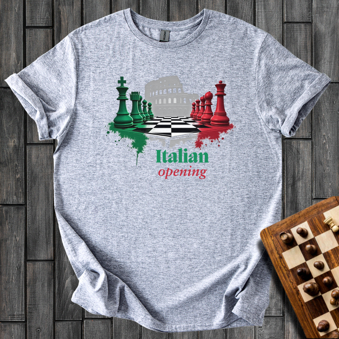Italian Opening Chess T-Shirt