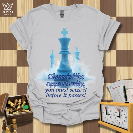 Shimmering Chivalry Chess T-Shirt