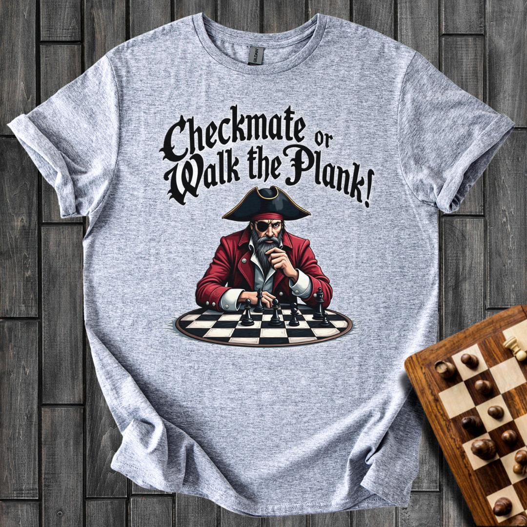Pirate Gambit Chess T-Shirt
