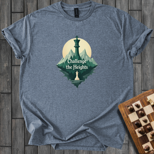 Challenge The Heights Chess T-Shirt