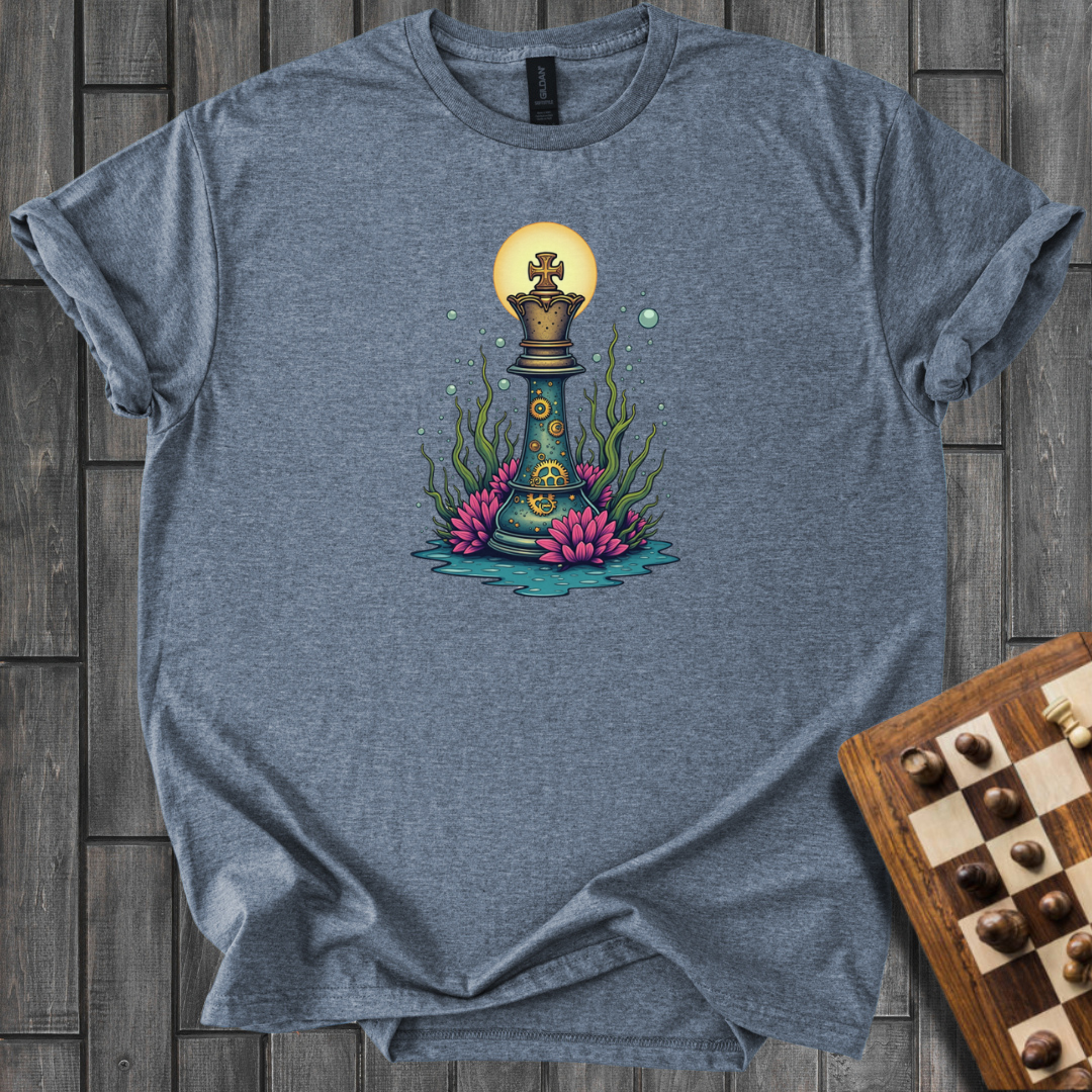 Steampunk Reef Chess T-Shirt