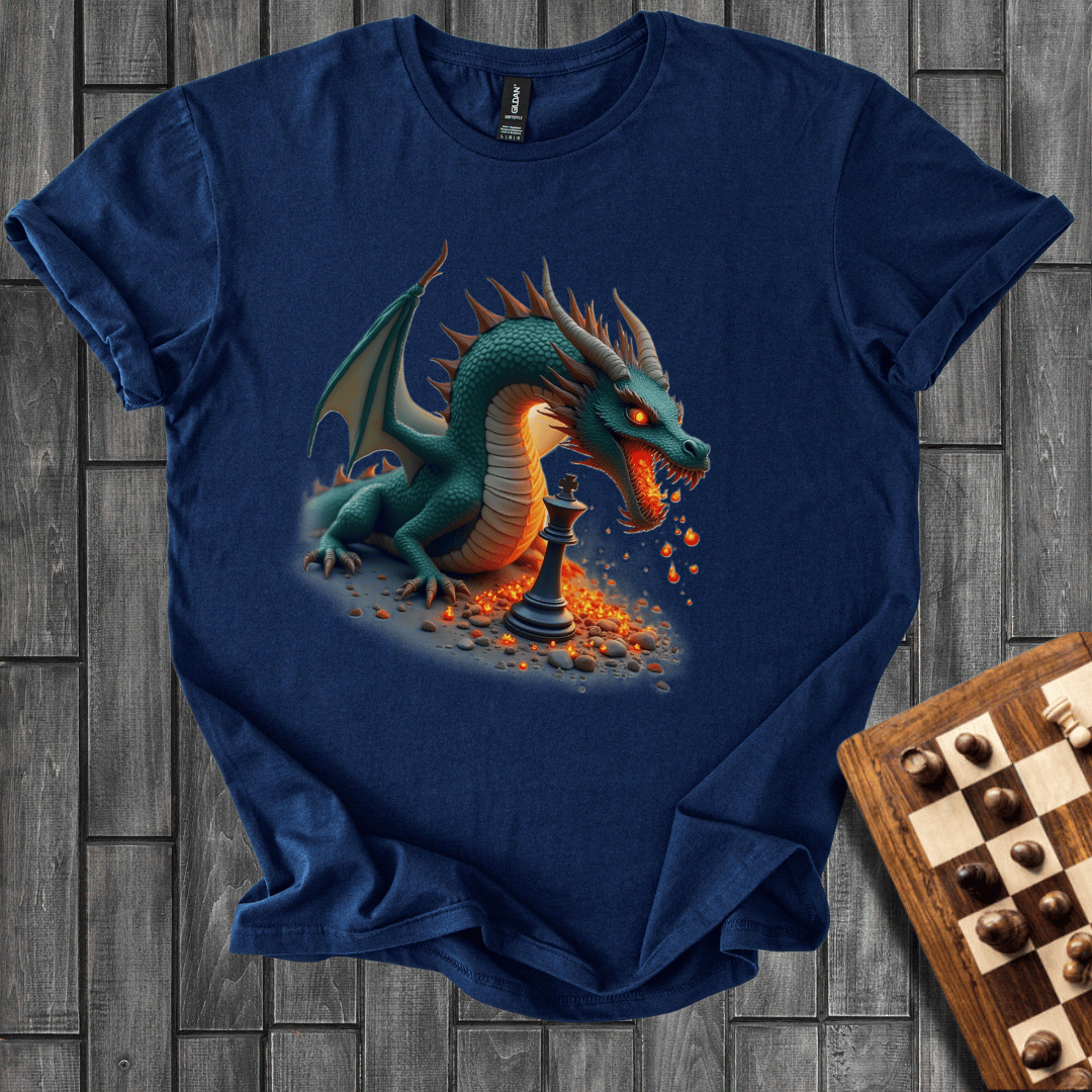 Dragon Masterpiece Chess T-Shirt