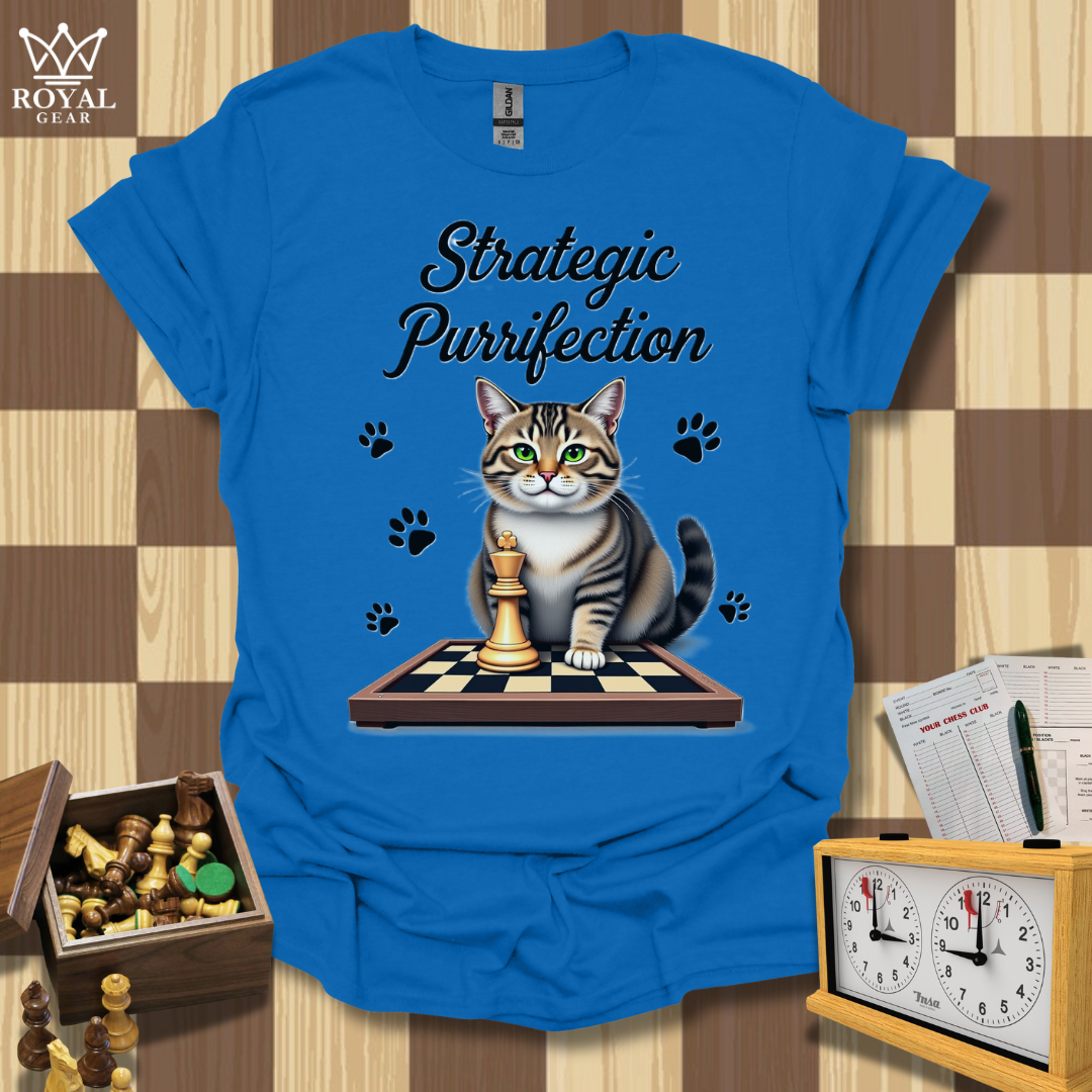 Purr Powerfull Chess T-Shirt