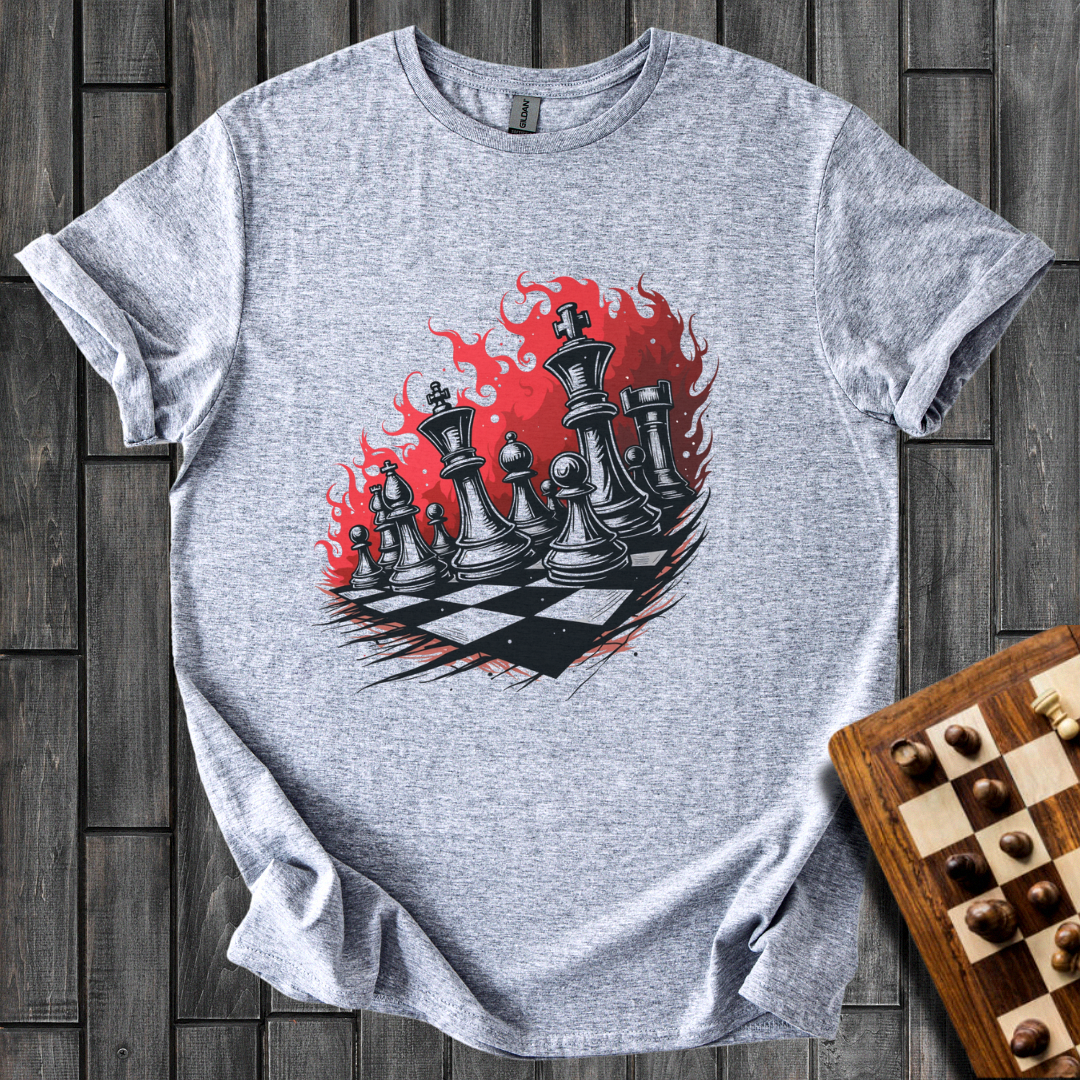 Burning Chess T-Shirt