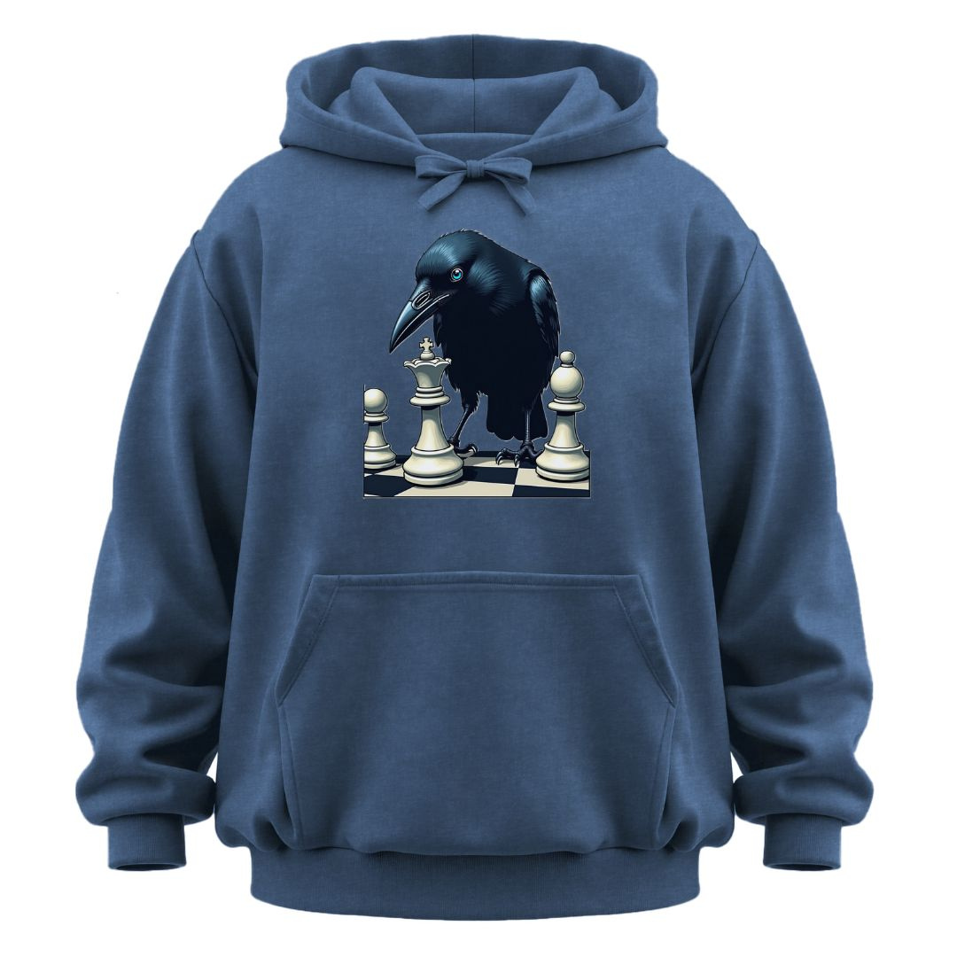 The Clever Crow Garment-Dyed Hoodie