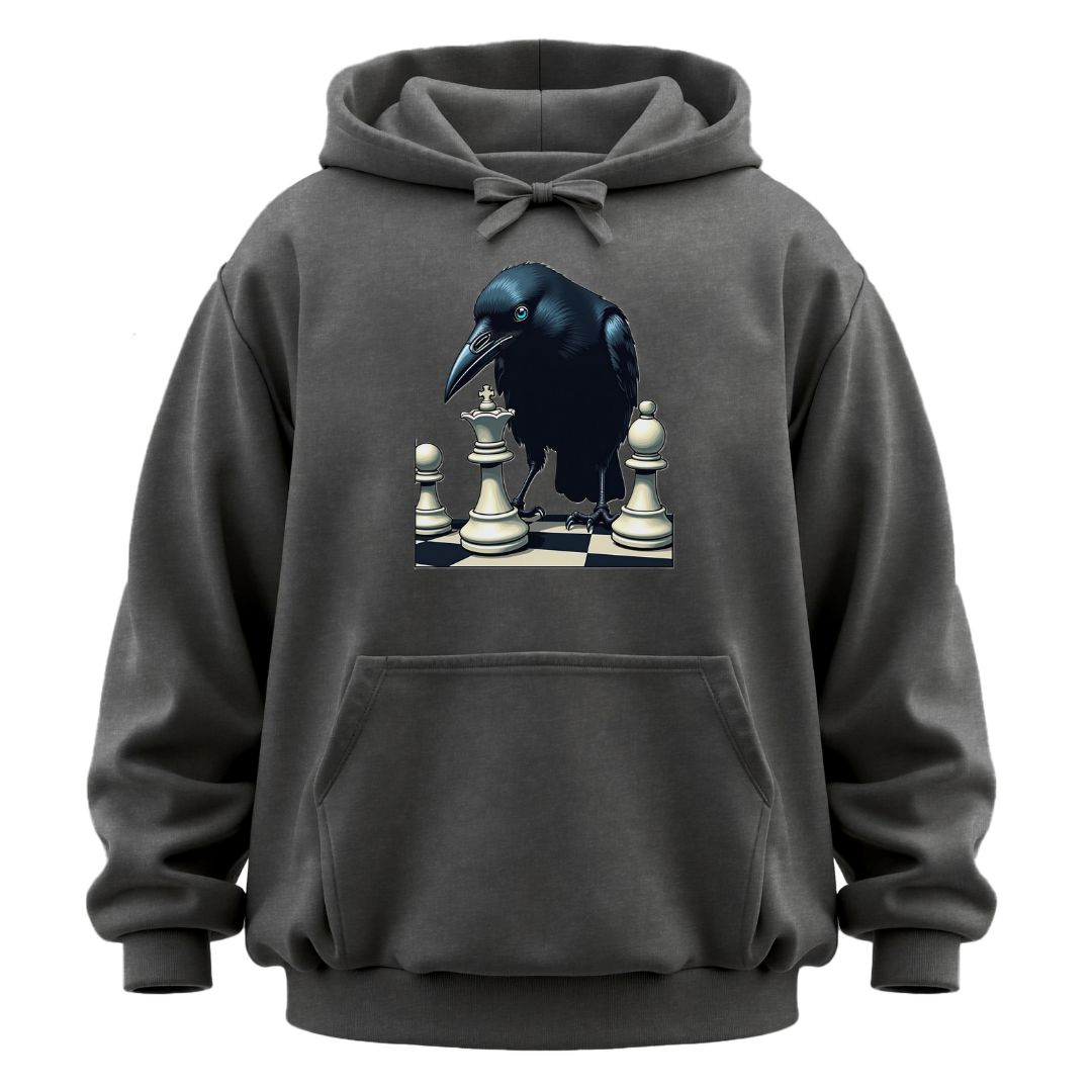 The Clever Crow Garment-Dyed Hoodie