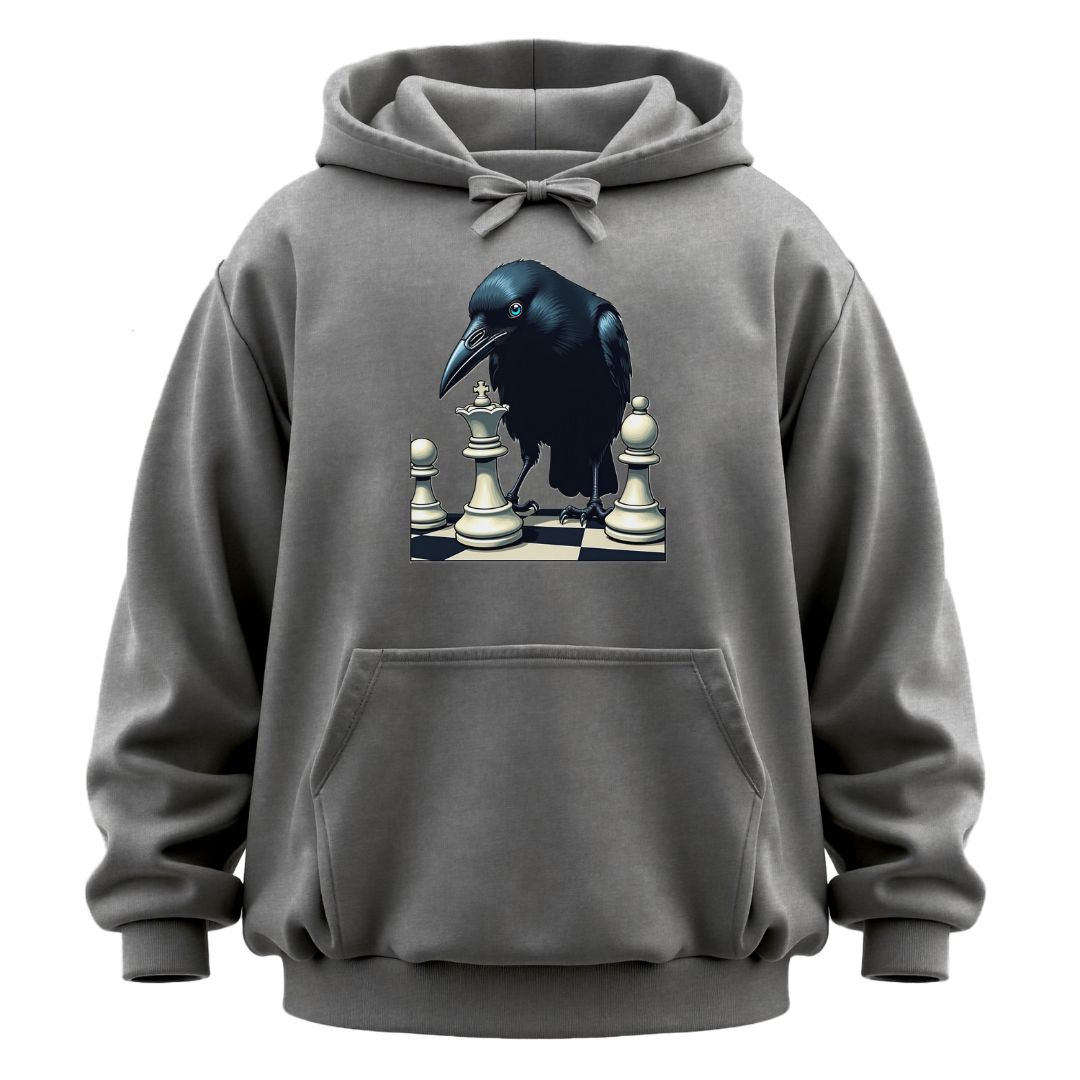 The Clever Crow Garment-Dyed Hoodie