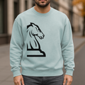 The Shape Of a Kniht Garment-Dyed Sweatshirt