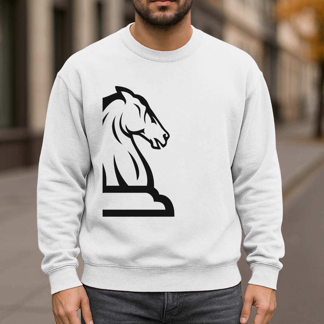 The Shape Of a Kniht Garment-Dyed Sweatshirt