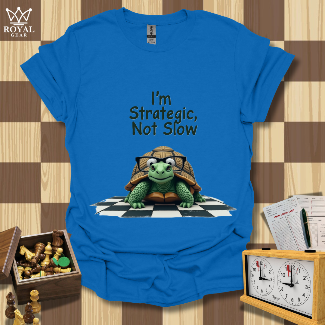 Turtle Patience And Tactics Chess T-Shirt