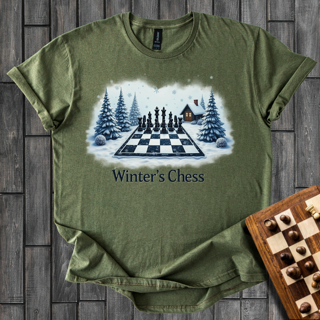 Winter Stage Setting Chess T-Shirt
