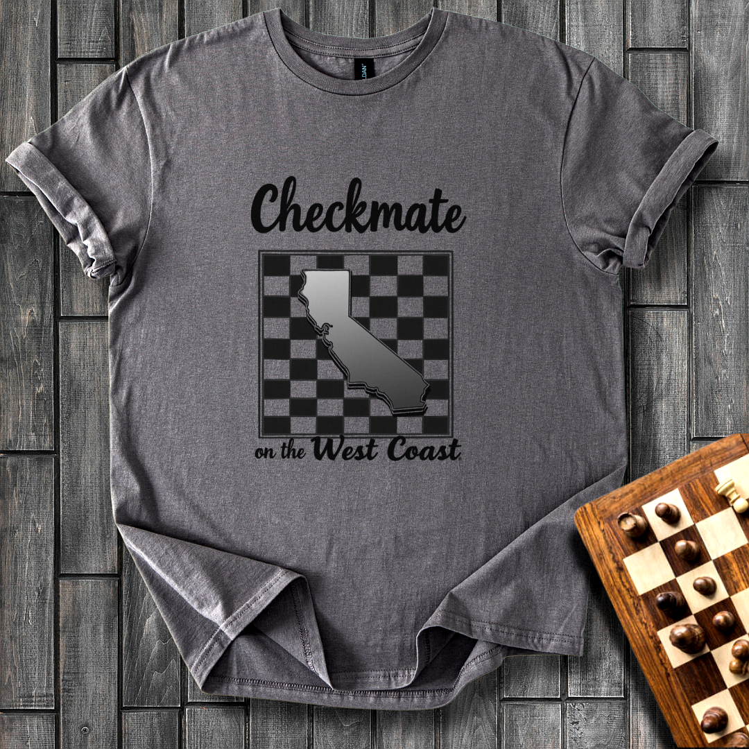 Checkmate on The West Coast Chess T-Shirt