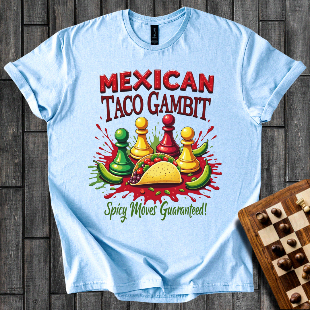 Taco Gambit Chess T-Shirt