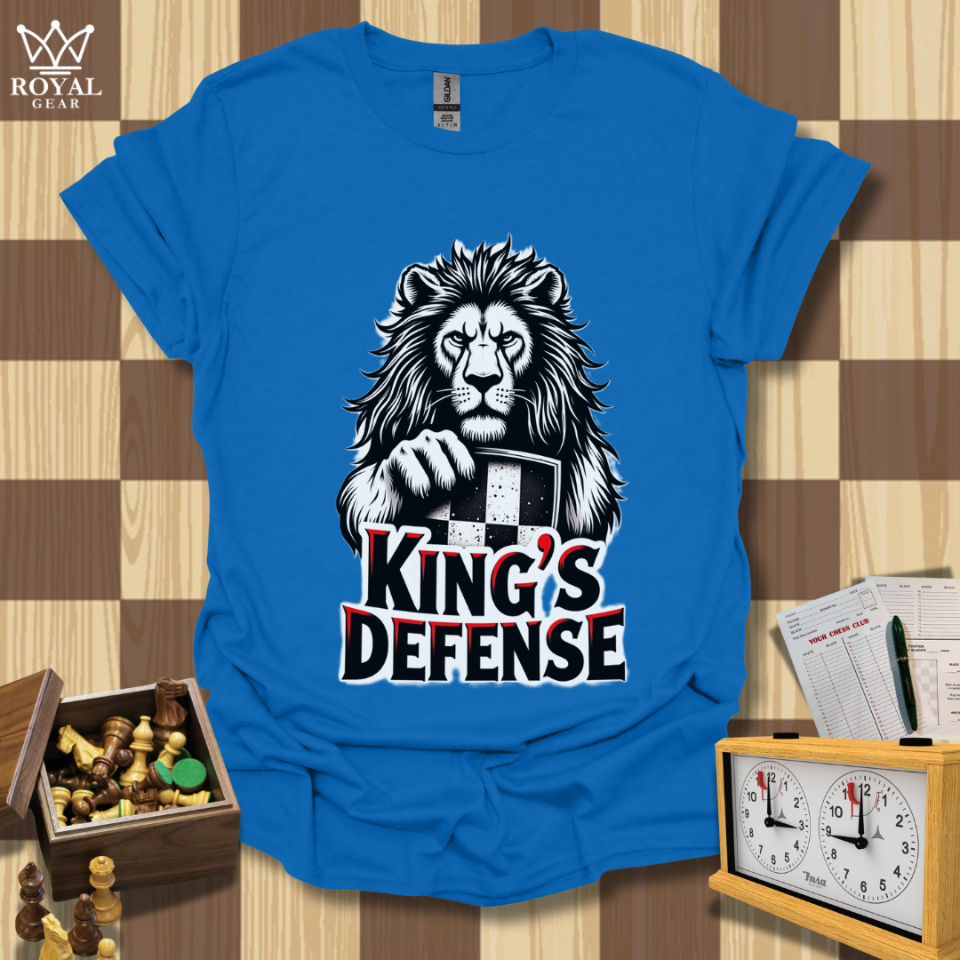 King's Defense Chess T-Shirt