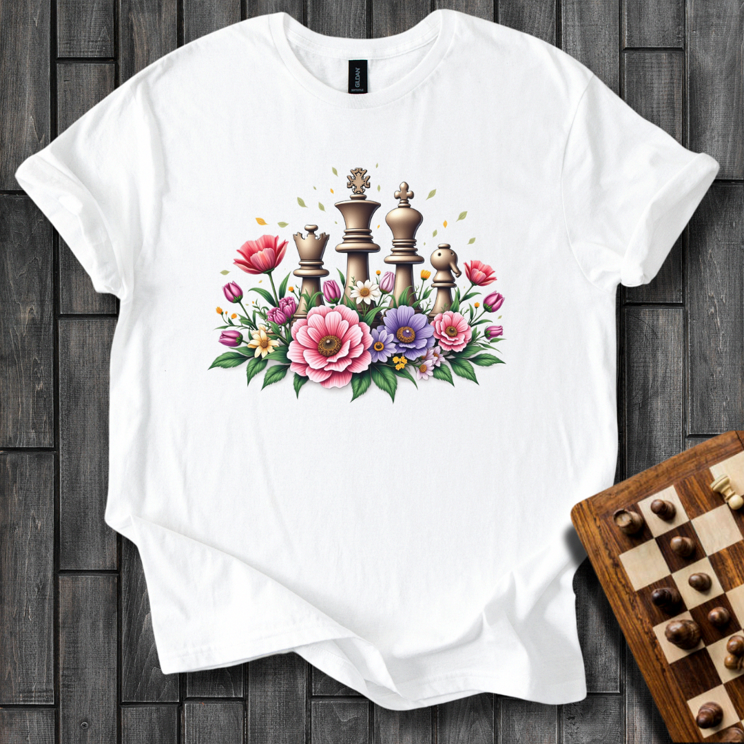 Floral Chess T-Shirt