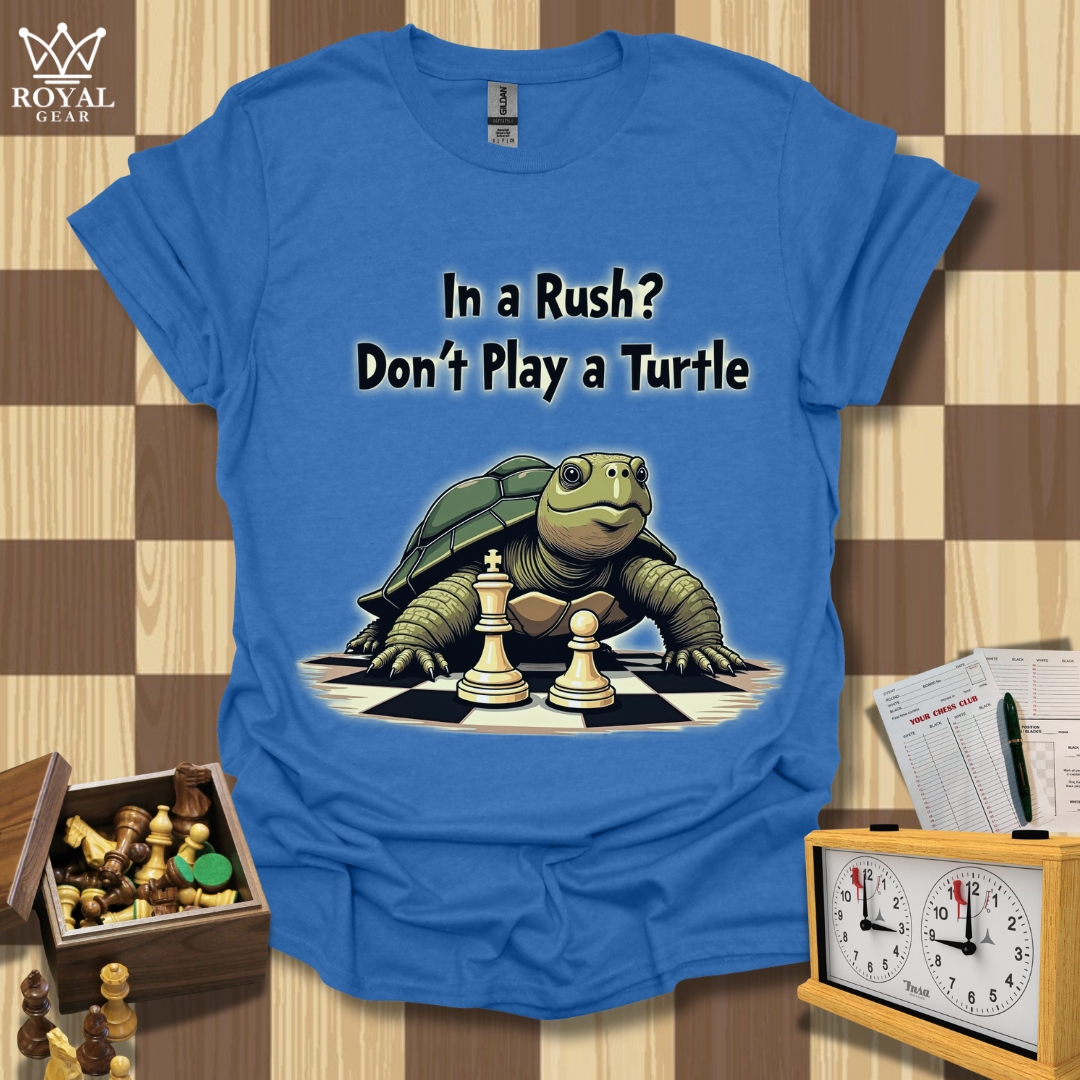 Turtle Tactician Chess T-Shirt