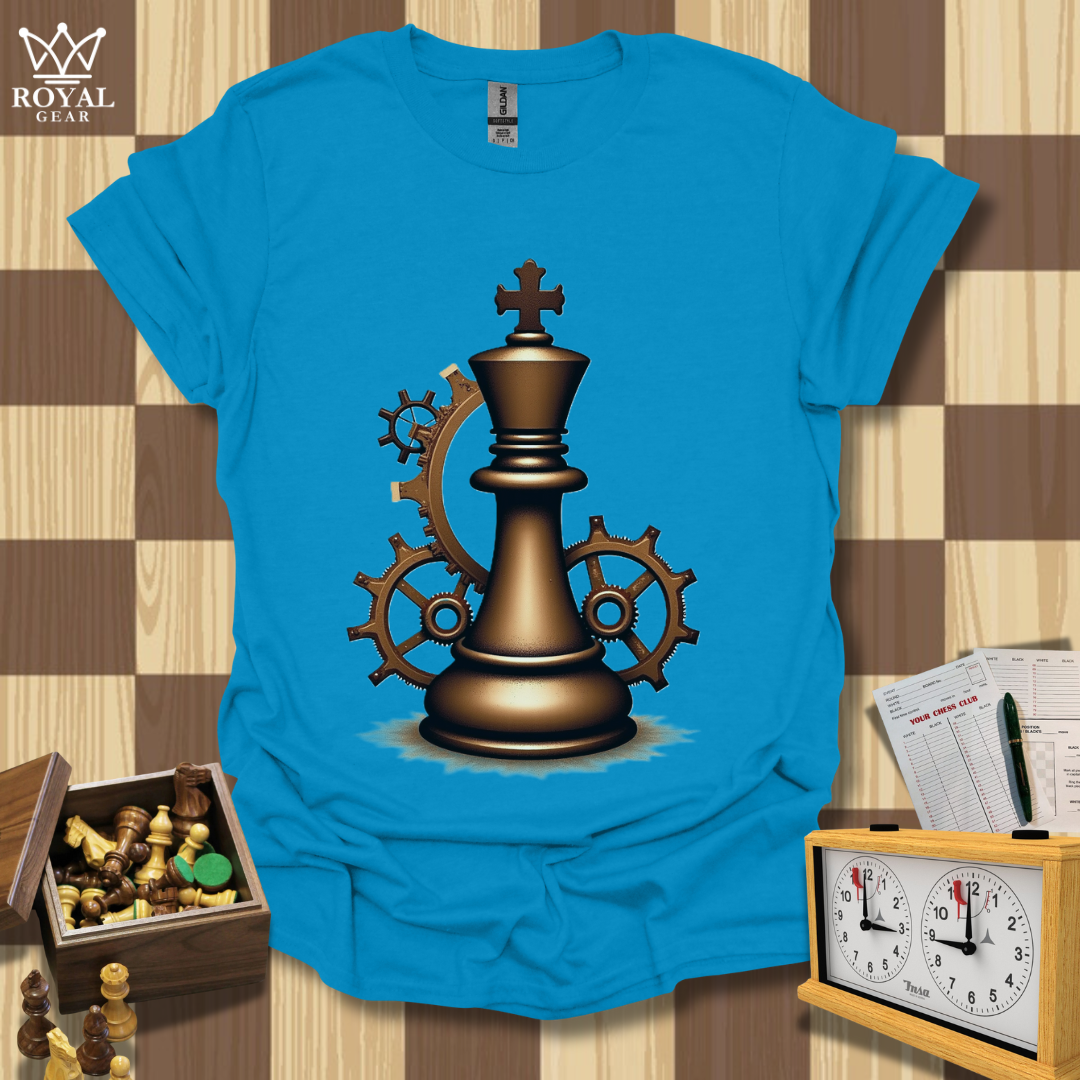 Steampunk Chess King T-Shirt