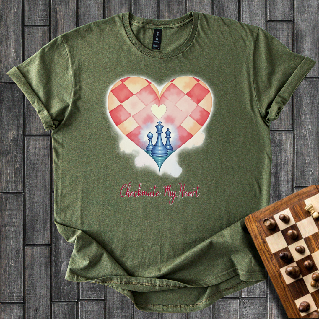 Checkmate My Heart Chess T-Shirt