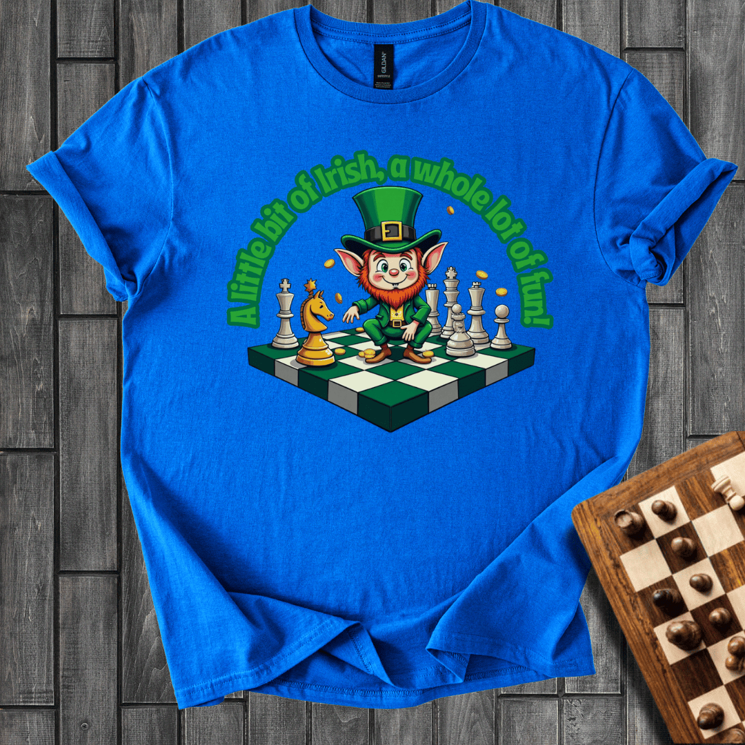 St. Patrick’s Day Leprechaun Chess T-Shirt