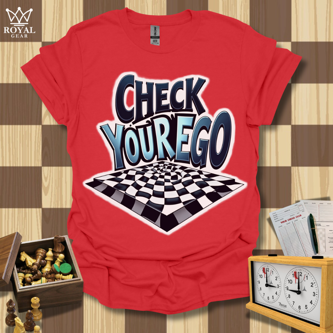 Check Your Ego Chess T-Shirt