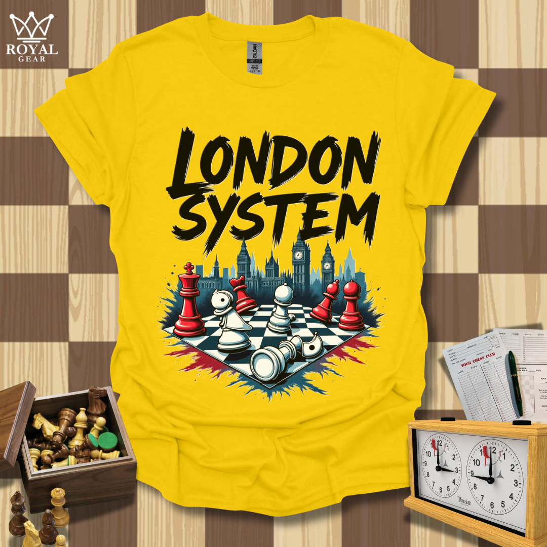 London System Chess T-Shirt