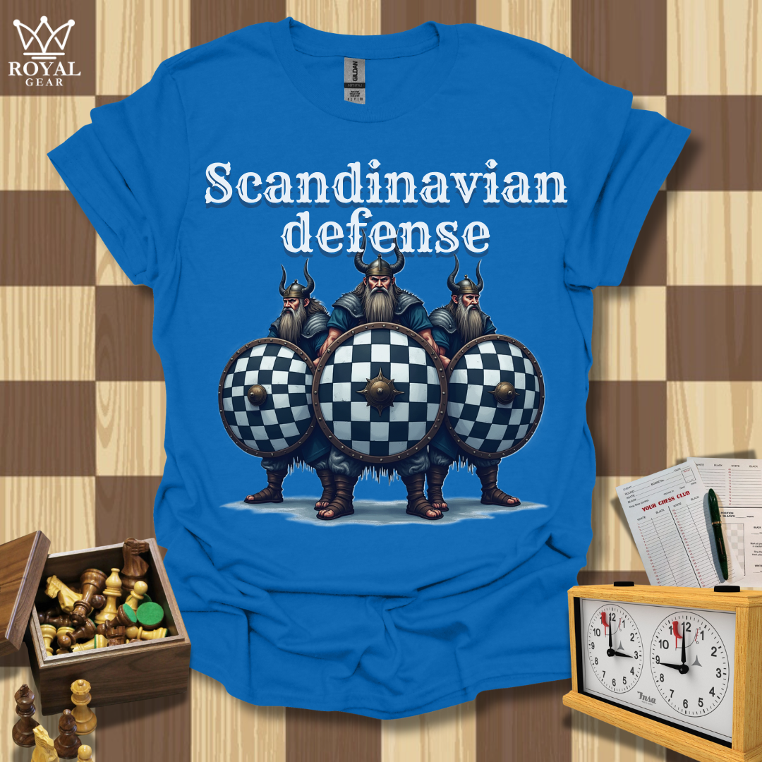 Scandinavian Defense Chess T-Shirt