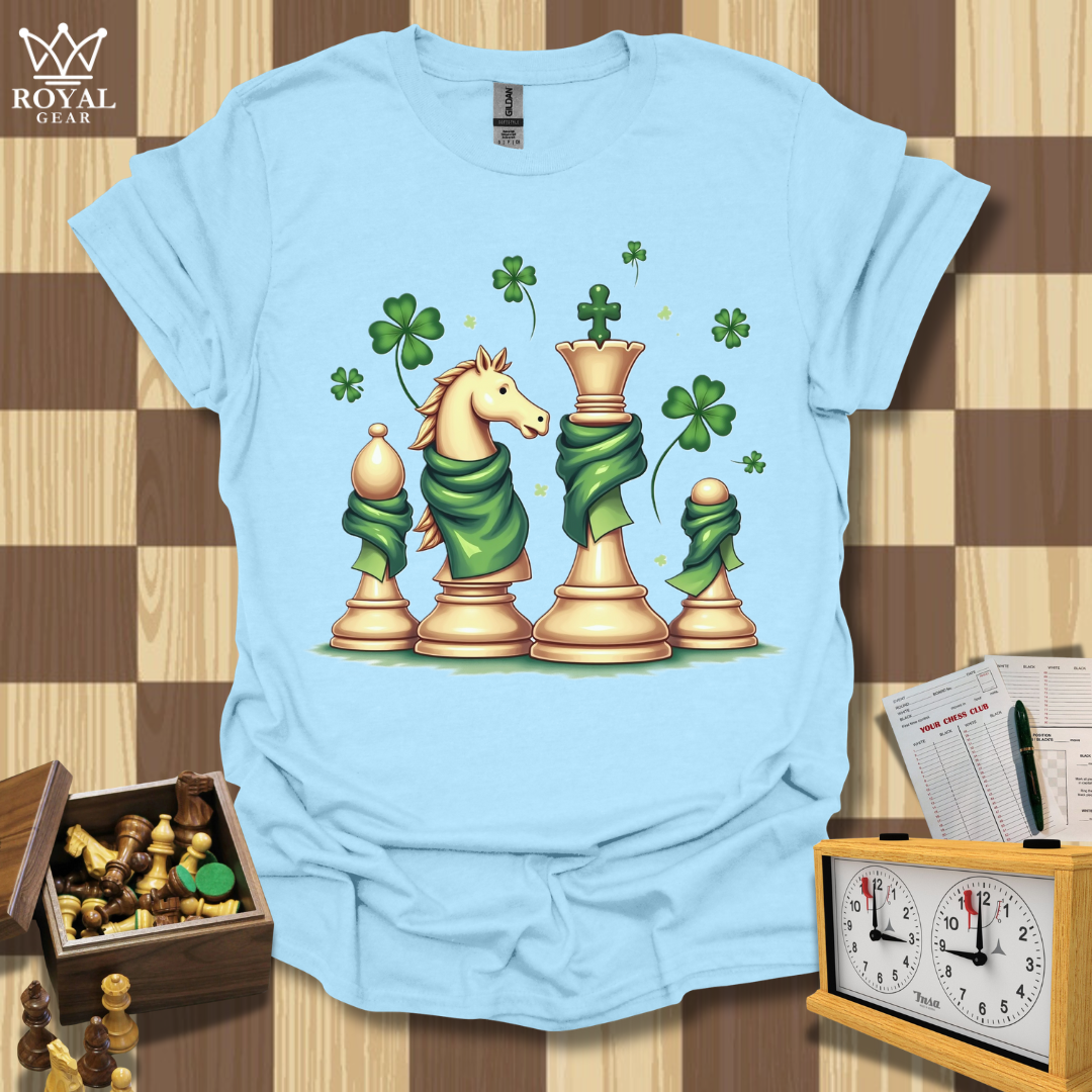 St. Patrick's Day Chess Pieces T-Shirt